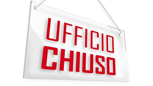 Chiusura ufficio di polizia municipale in data 24/06/2025 e 01/07/2025