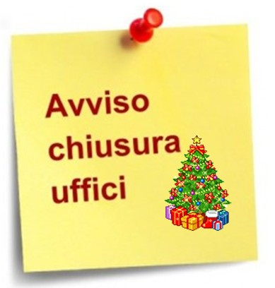 Chiusura anticipata uffici comunali